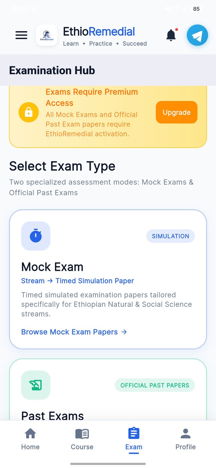 Examination hub